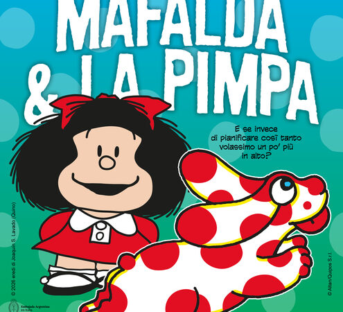 A Historic Meeting in Rome: Mafalda and La Pimpa Face to Face for the First Time in Piazza Navona