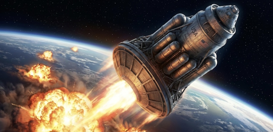 Project Orion: The Secret Cold War Plan to Launch Spaceships with Nuclear Bombs