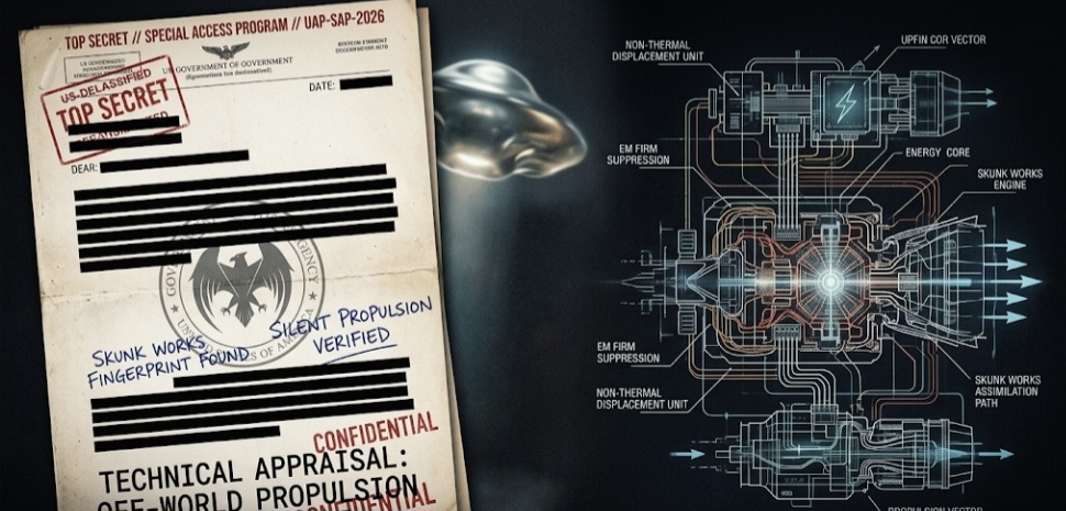 The ‘Silent Propulsion’ Files: What the Pentagon Doesn’t Want You to Know About the New UAP Batch
